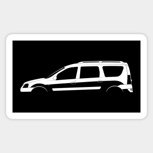 Dacia Logan MCV (2004) Silhouette Sticker